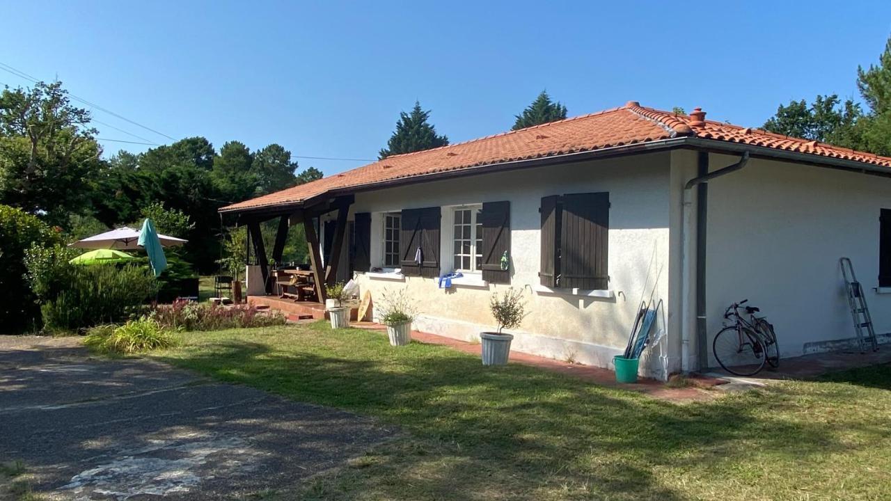 Cool Landes Villa Sainte-Eulalie-en-Born Bagian luar foto